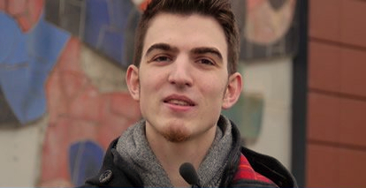 Marius stellt seinen Studiengang vor